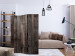 Room Separator Nailed Boards (3-piece) - brown wooden texture background 124304 additionalThumb 4