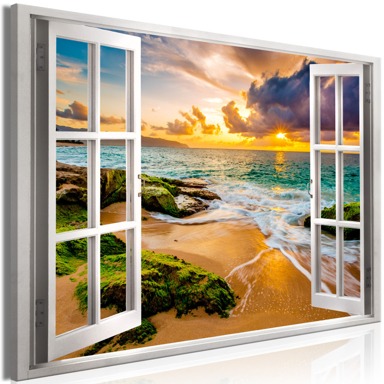 Canvas Art Print Last Day of Vacation (1 Part) Wide 125004 additionalImage 2