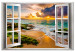 Canvas Art Print Last Day of Vacation (1 Part) Wide 125004