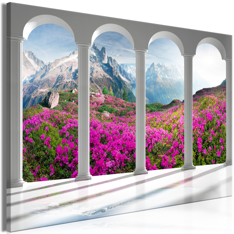 Canvas Summer Alps (1 Part) Wide 125704 additionalImage 2