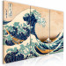 Canvas Print The Great Wave off Kanagawa (3 Parts) 125804 additionalThumb 2
