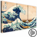 Canvas Print The Great Wave off Kanagawa (3 Parts) 125804 additionalThumb 6