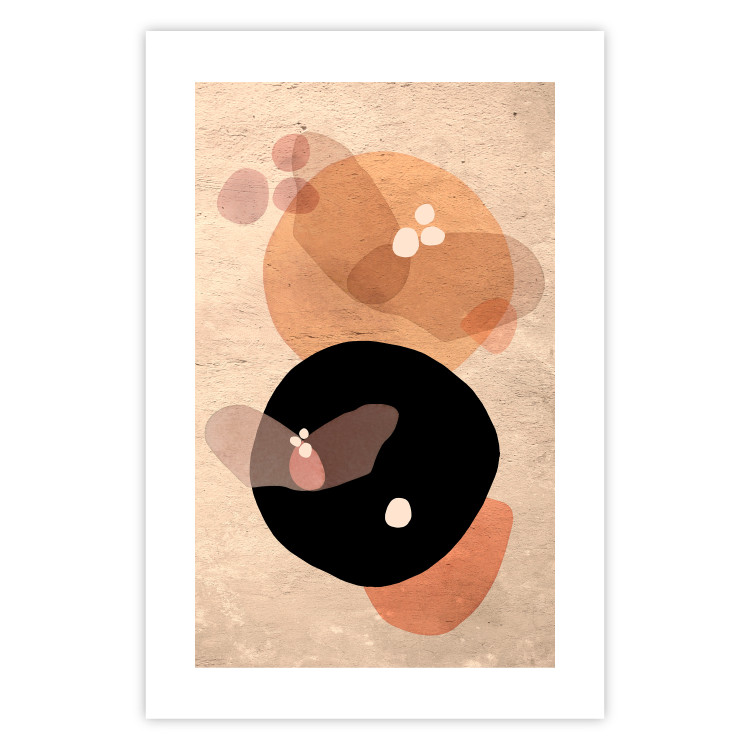 Wall Poster Moonlit Butterfly - abstract shapes resembling butterflies and the moon 129804 additionalImage 19