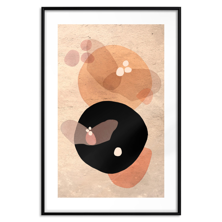 Wall Poster Moonlit Butterfly - abstract shapes resembling butterflies and the moon 129804 additionalImage 15