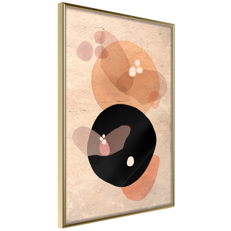 Wall Poster Moonlit Butterfly - abstract shapes resembling butterflies and the moon 129804 additionalImage 12