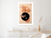 Wall Poster Moonlit Butterfly - abstract shapes resembling butterflies and the moon 129804 additionalThumb 3