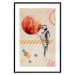 Wall Poster Bird Mail - bird and geometric figures in an abstract motif 131804 additionalThumb 27