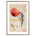 Wall Poster Bird Mail - bird and geometric figures in an abstract motif 131804 additionalThumb 20