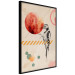 Wall Poster Bird Mail - bird and geometric figures in an abstract motif 131804 additionalThumb 13