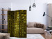 Room Separator Golden Glow (3-piece) - elegant mosaic of shiny tiles 133204 additionalThumb 4