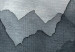 Canvas Mountain background - Abstraction with mountain in gray and white 134604 additionalThumb 4