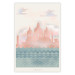 Poster Spring in Venice - pastel sea composition against architecture backdrop 135004
