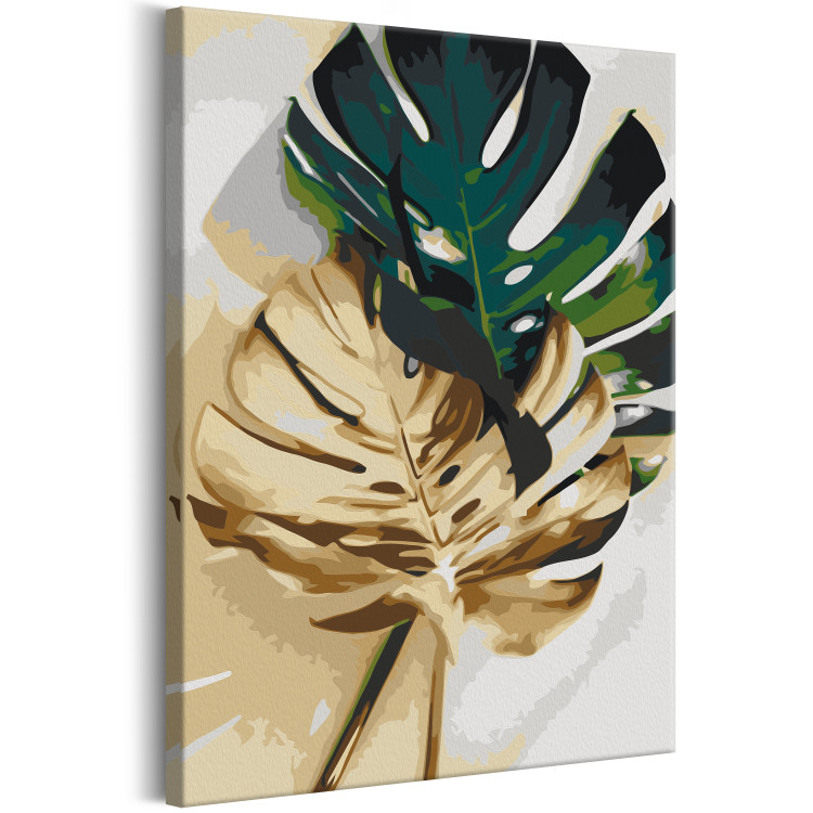Paint by Number Kit Golden Monstera 135404 additionalImage 4