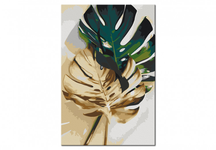 Paint by Number Kit Golden Monstera 135404 additionalImage 5