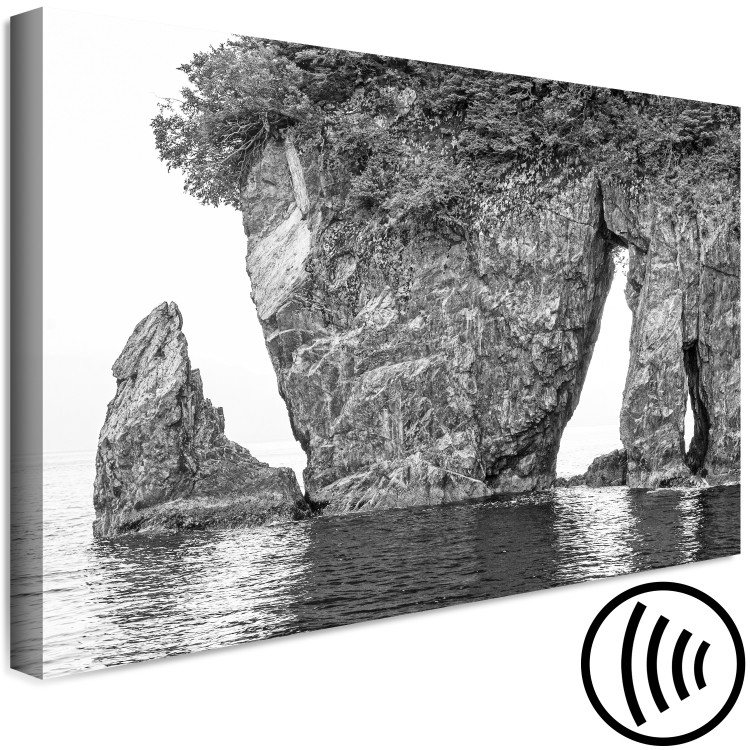 Canvas Art Print Lonely Rock (1 Part) Wide 138704 additionalImage 6
