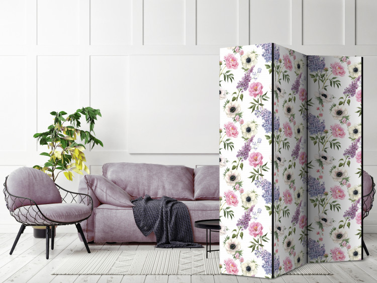 Room Divider Roses and Lilacs [Room Dividers] 143004 additionalImage 4