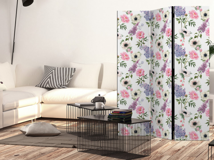 Room Divider Roses and Lilacs [Room Dividers] 143004 additionalImage 2