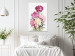 Canvas Print Bouquet of Flowers - Plants Arranged in a Beautiful Painted Composition 149804 additionalThumb 3