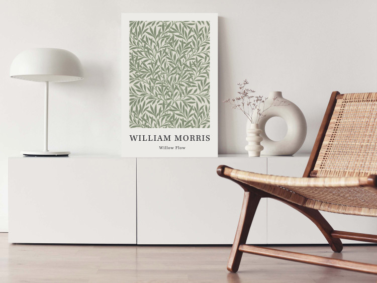 Wall Poster Geometric Composition - Green Leaves by William Morris 150304 additionalImage 12