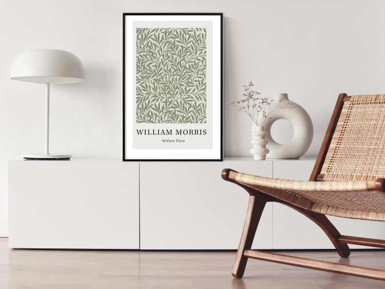 Wall Poster Geometric Composition - Green Leaves by William Morris 150304 additionalImage 14