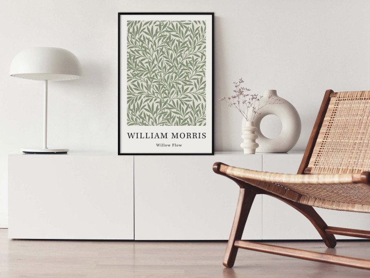 Wall Poster Geometric Composition - Green Leaves by William Morris 150304 additionalImage 11