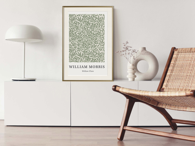 Wall Poster Geometric Composition - Green Leaves by William Morris 150304 additionalImage 18