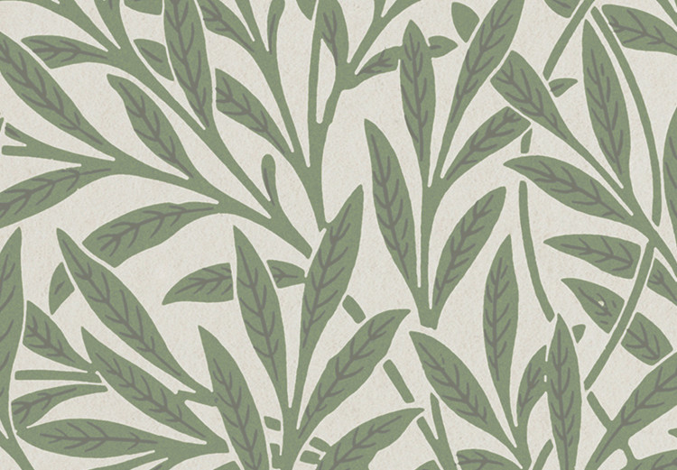 Wall Poster Geometric Composition - Green Leaves by William Morris 150304 additionalImage 2