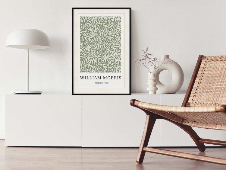 Wall Poster Geometric Composition - Green Leaves by William Morris 150304 additionalImage 16