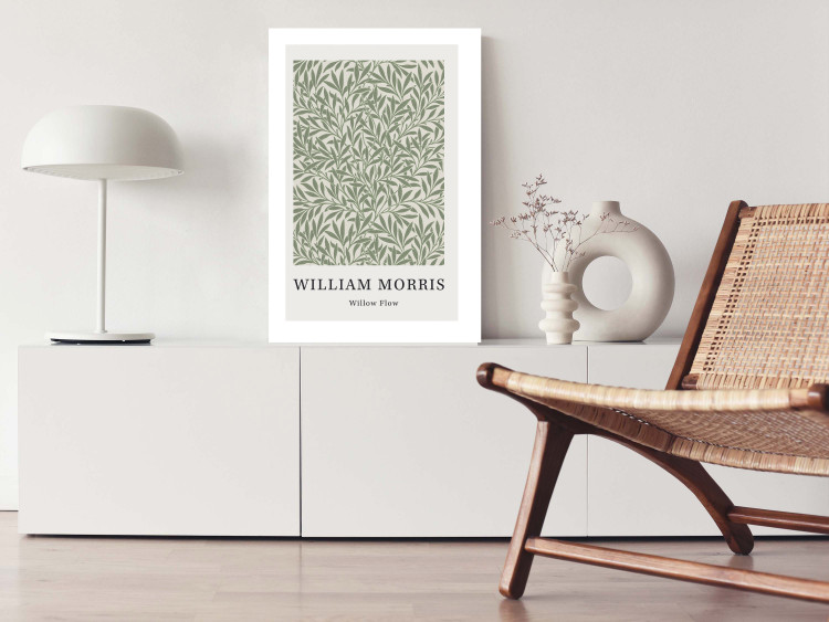 Wall Poster Geometric Composition - Green Leaves by William Morris 150304 additionalImage 13