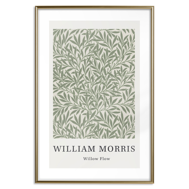 Wall Poster Geometric Composition - Green Leaves by William Morris 150304 additionalImage 25