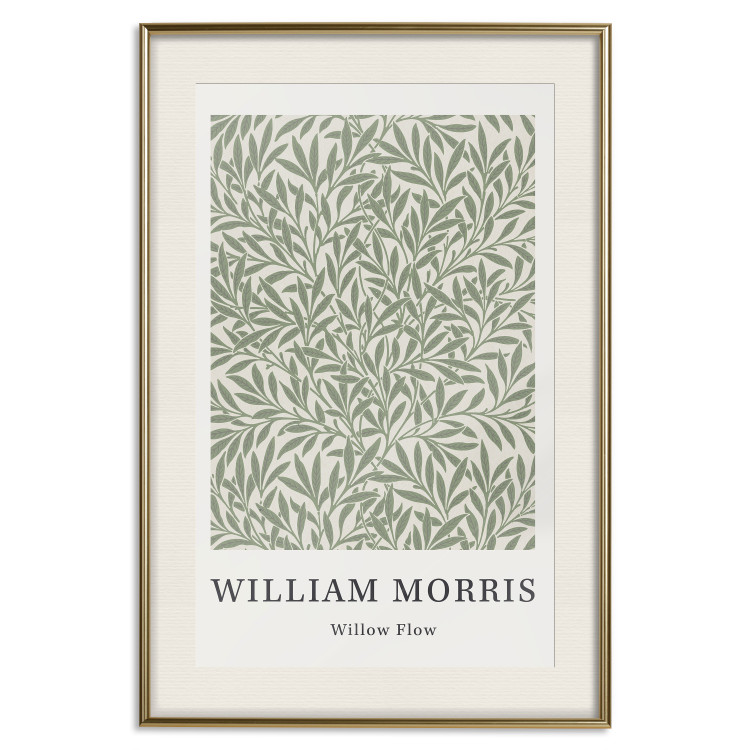 Wall Poster Geometric Composition - Green Leaves by William Morris 150304 additionalImage 26