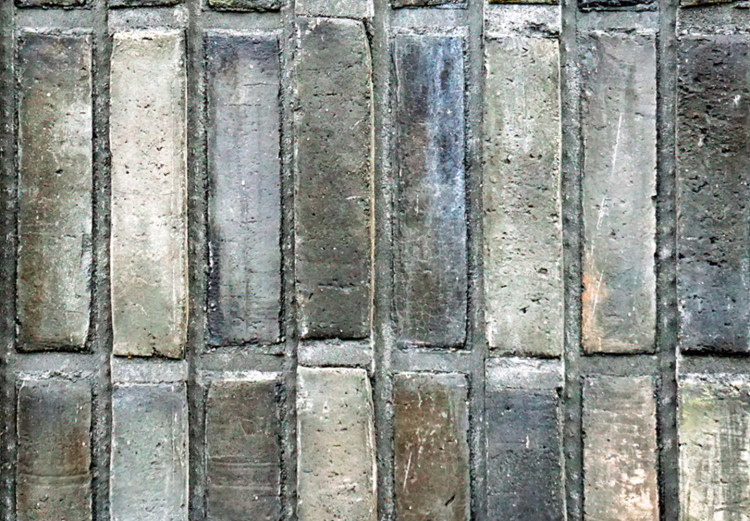 Large canvas print Gray Brick Wall II [Large Format] 150704 additionalImage 4