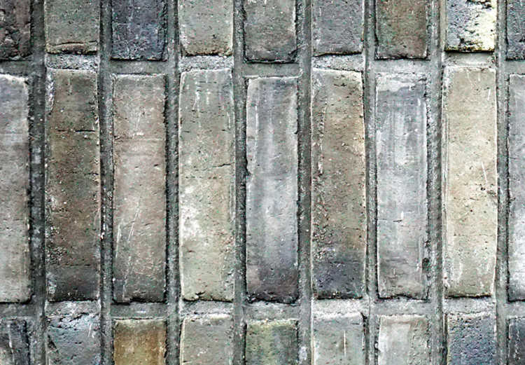 Large canvas print Gray Brick Wall II [Large Format] 150704 additionalImage 3