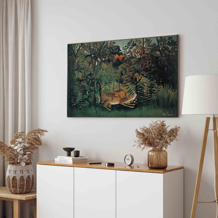 Art Reproduction The Hungry Lion Throws Itself on the Antelope 154004 additionalImage 4