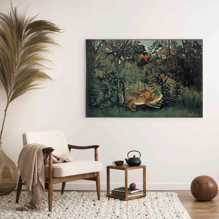 Art Reproduction The Hungry Lion Throws Itself on the Antelope 154004 additionalImage 3