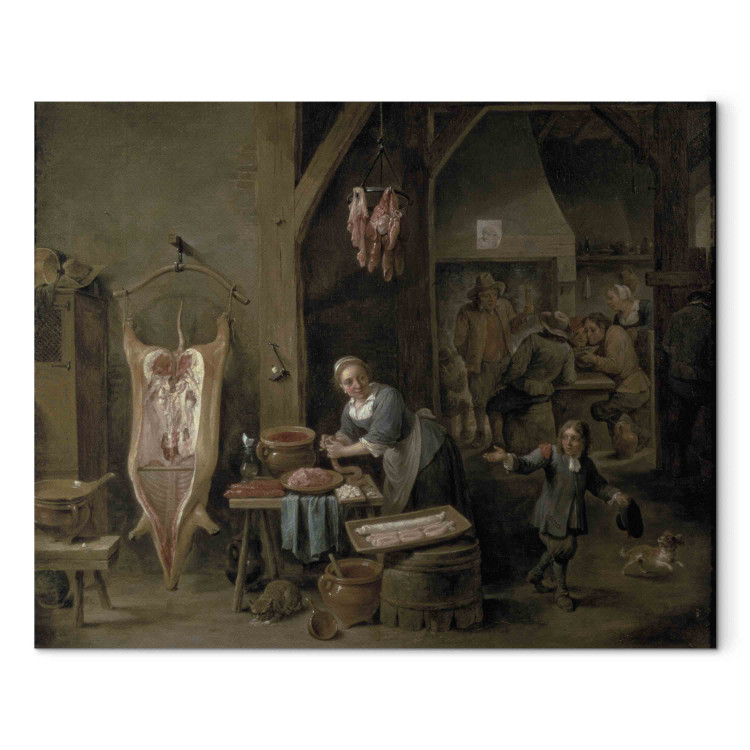 Reproduction Painting Sausage-making 154404