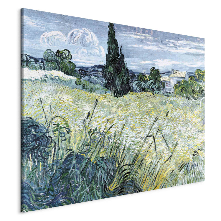 Art Reproduction Green Wheatfield with Cypresse 156504 additionalImage 2
