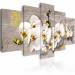 Canvas Print Sunny orchids - 5 pieces 58704 additionalThumb 2