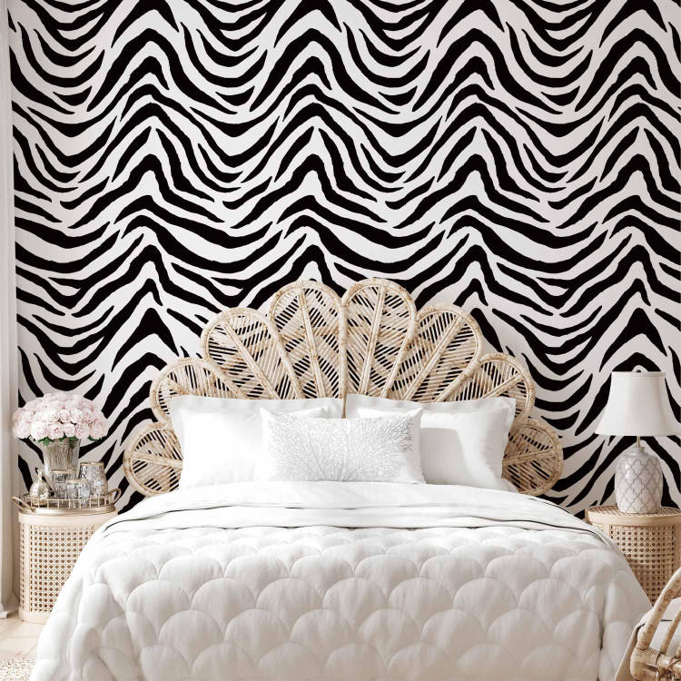 Modern Wallpaper Animal theme: zebra 89104 additionalImage 4