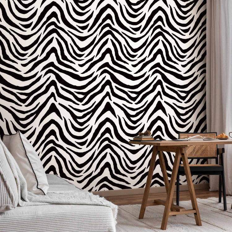 Modern Wallpaper Animal theme: zebra 89104 additionalImage 5