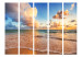 Folding Screen Morning by the Sea II - beach landscape against the backdrop of the rising sky 95404 additionalThumb 3