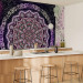 Wall Mural Stained glass in violets - abstract Mandala in patterns on a background of ornaments 108214 additionalThumb 7