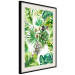 Poster Tropical Shade - botanical composition with leaves of tropical plants 114314 additionalThumb 3