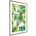 Poster Tropical Shade - botanical composition with leaves of tropical plants 114314 additionalThumb 6