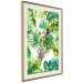 Poster Tropical Shade - botanical composition with leaves of tropical plants 114314 additionalThumb 2