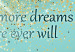 Wall Poster Doubt kills more dreams than failure ever will - motivational quote 114414 additionalThumb 8