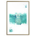 Wall Poster Watercolor Pineapple - composition with tropical fruit in green tones 115314 additionalThumb 14