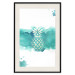 Wall Poster Watercolor Pineapple - composition with tropical fruit in green tones 115314 additionalThumb 18
