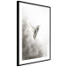 Wall Poster Ethnic Hummingbird - abstraction with a bird in shades of gray 116314 additionalThumb 11