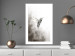 Wall Poster Ethnic Hummingbird - abstraction with a bird in shades of gray 116314 additionalThumb 2